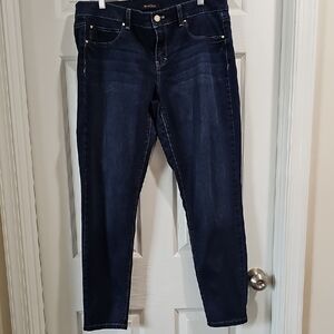 White House Black Market Dark Indigo Skinny Jeans
